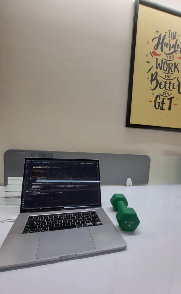 My coding workspace